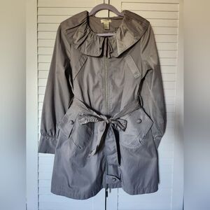 Vertigo Paris Gray Trench Coat